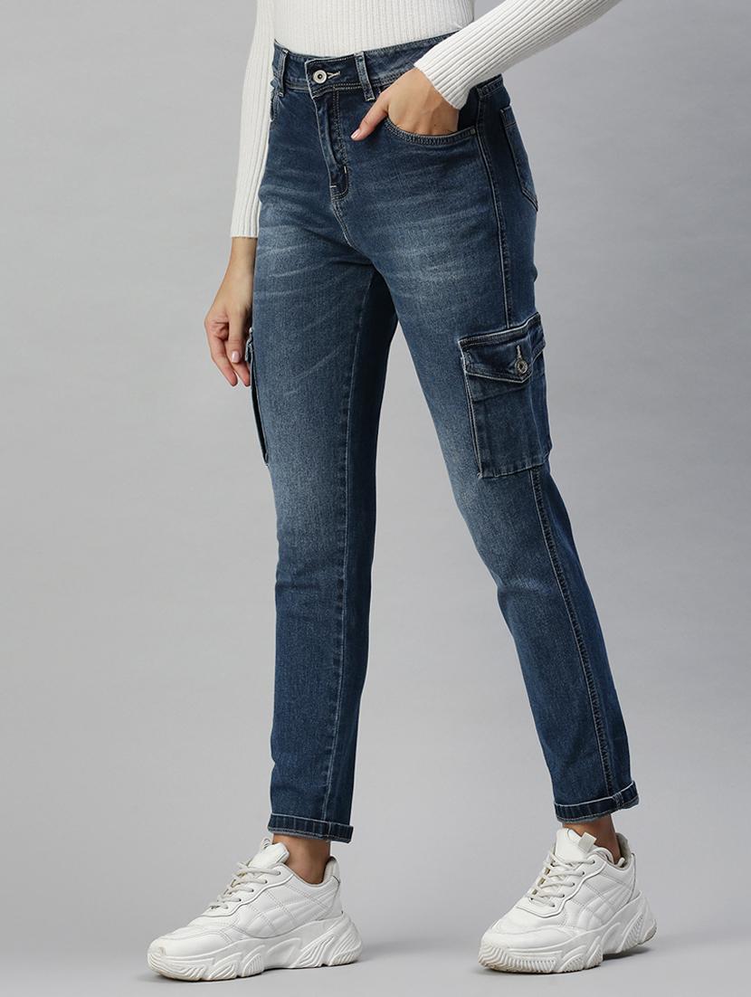 high-rise washed denim jean - 18366965 - Zoom Image - 3