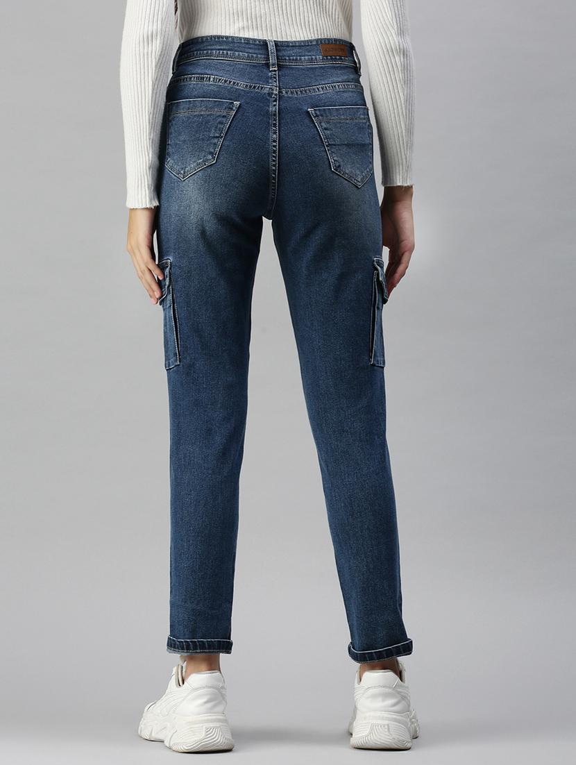 high-rise washed denim jean - 18366965 - Zoom Image - 4