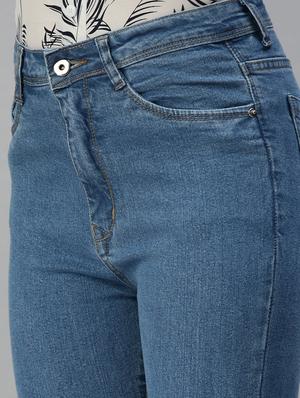 high-rise washed denim jean - 18366967 - Standard Image - 5