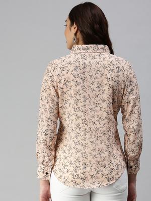 long sleeved printed regular shirt - 18367703 - Standard Image - 3