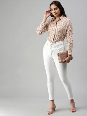 long sleeved printed regular shirt - 18367703 - Standard Image - 4