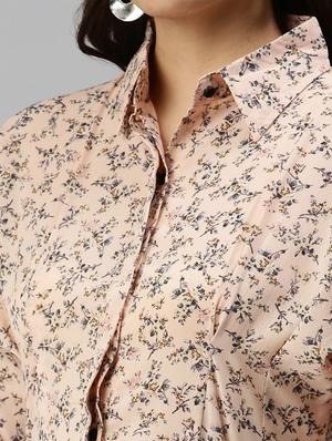 long sleeved printed regular shirt - 18367703 - Standard Image - 6