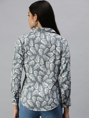 long sleeved printed regular shirt - 18367709 - Standard Image - 3