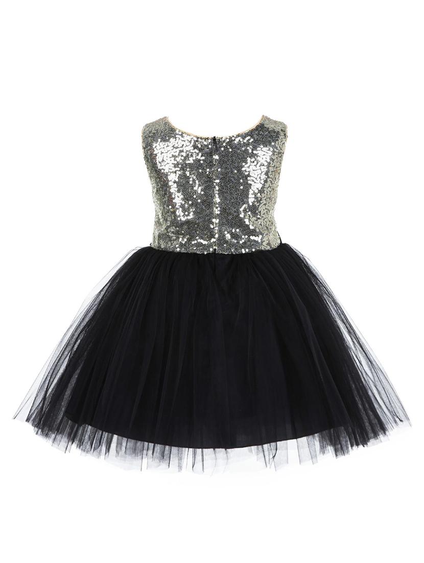 black embellished frock - 18368566 - Zoom Image - 2