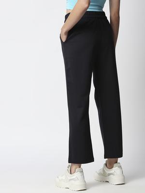 mid rise solid cigarette pants trouser - 18368940 - Standard Image - 3