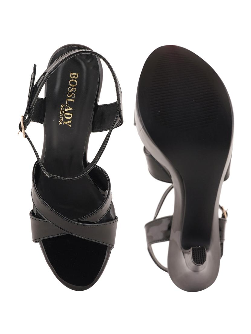 black ankle strap sandal - 18369243 - Zoom Image - 5