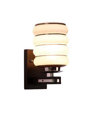 eliante brown wood base white white shade wall light - pp-504-1w - without bulb - 18369464 - Standard Image - 3