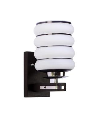 eliante brown wood base white white shade wall light - pp-504-1w - without bulb - 18369464 - Standard Image - 4