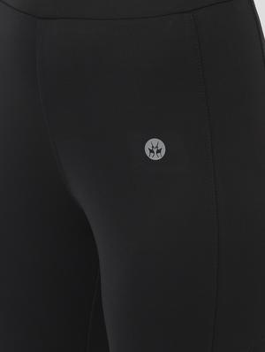 high rise solid track pant - 18370347 - Standard Image - 6