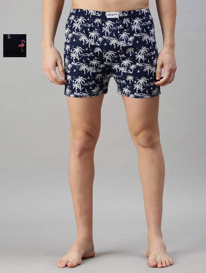 set of 2 printed cotton boxer - 18370770 - Zoom Image - 1