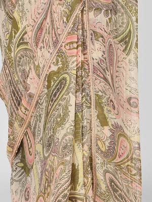 multi colored chiffon printed saree - 18371725 - Standard Image - 3
