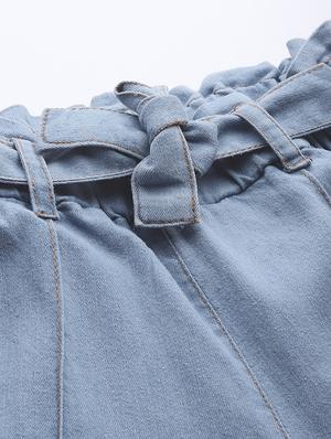 high rise solid flared palazzo - 18373732 - Standard Image - 6