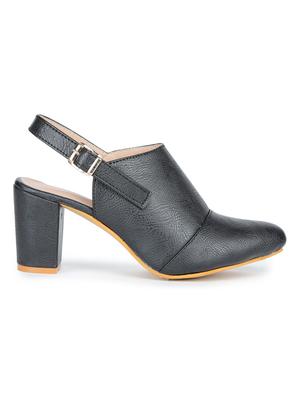 black back strap sandal - 18375212 - Standard Image - 2