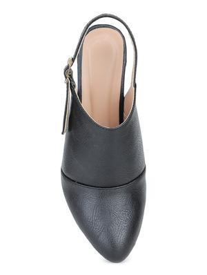 black back strap sandal - 18375212 - Standard Image - 3