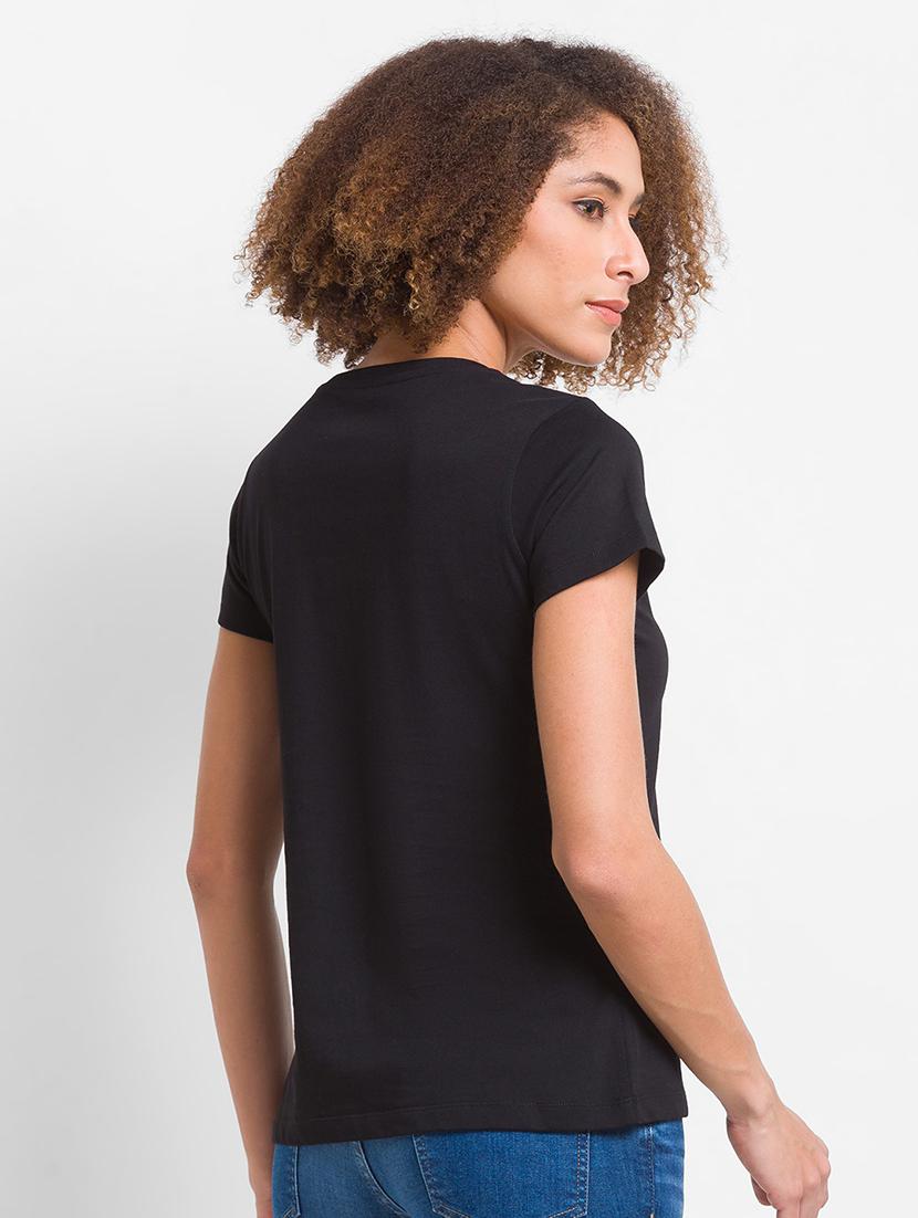 short sleeved printed regular tee - 18375948 - Zoom Image - 3