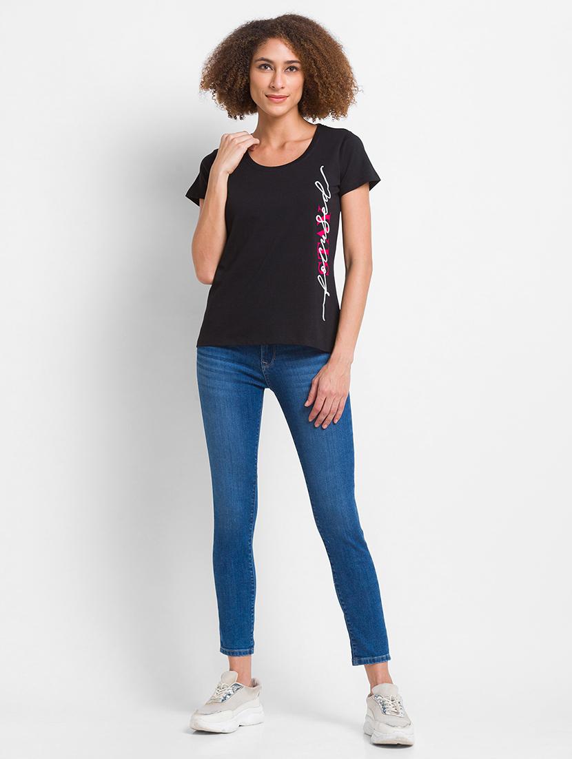short sleeved printed regular tee - 18375948 - Zoom Image - 4