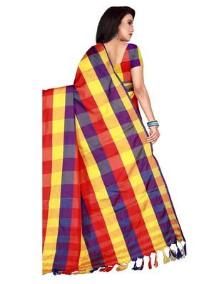 set 2 combo saree with blouse - 18376691 - Standard Image - 4