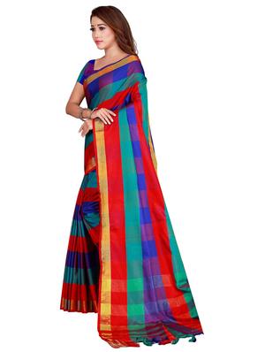 set 2 combo saree with blouse - 18376691 - Standard Image - 6