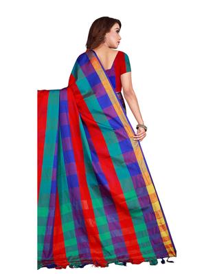set 2 combo saree with blouse - 18376691 - Standard Image - 7
