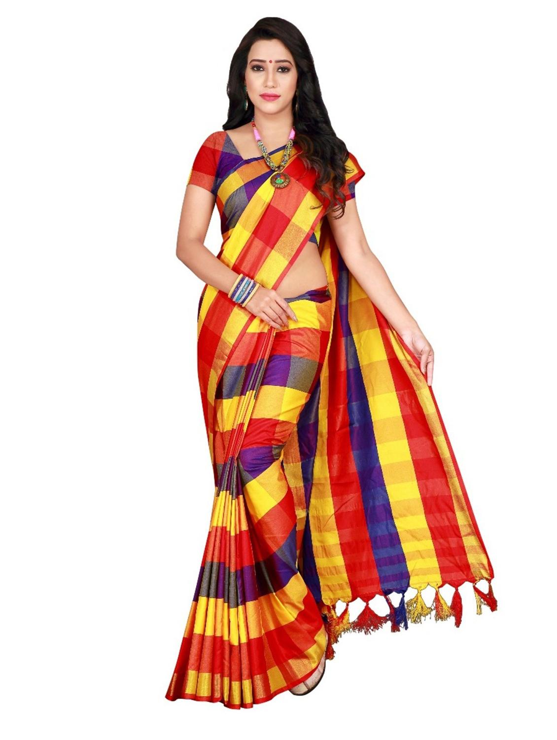 set 2 combo saree with blouse - 18376691 - Zoom Image - 2