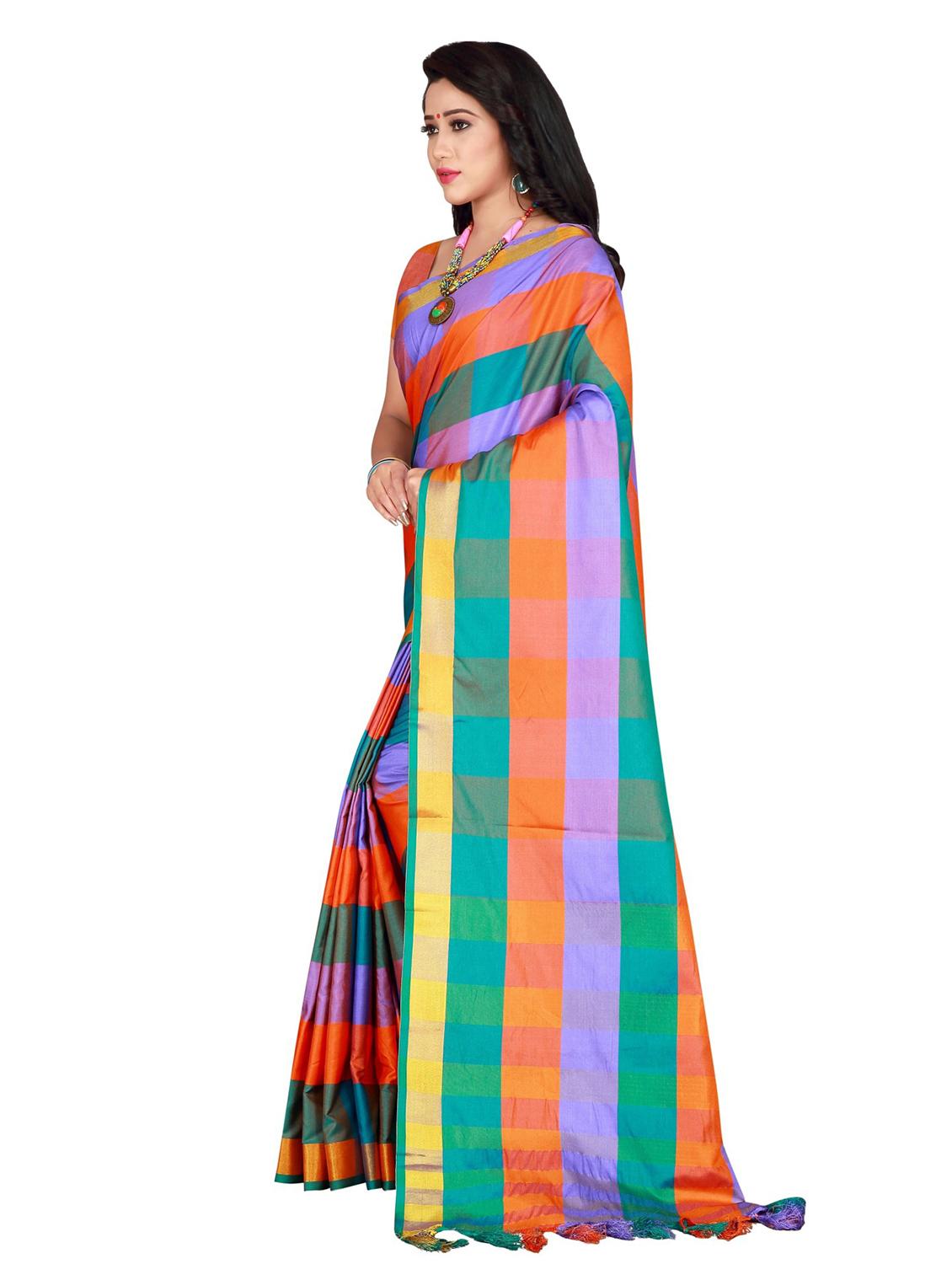 set 2 combo saree with blouse - 18376692 - Zoom Image - 3