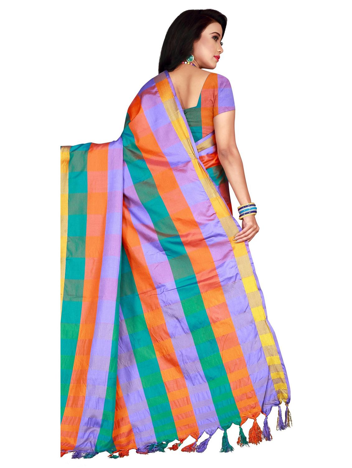 set 2 combo saree with blouse - 18376692 - Zoom Image - 4
