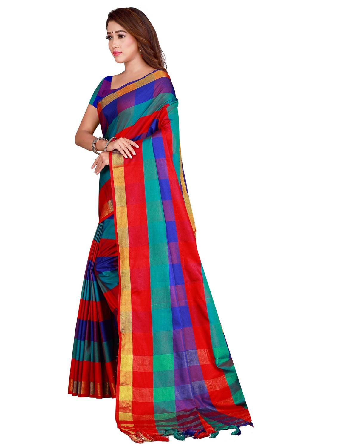 set 2 combo saree with blouse - 18376692 - Zoom Image - 6