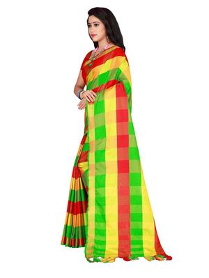 set 2 combo saree with blouse - 18376696 - Standard Image - 6