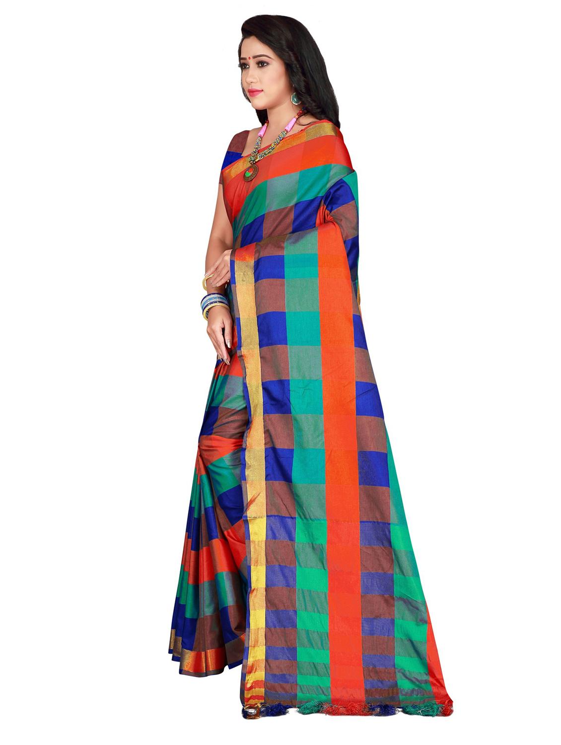 set 2 combo saree with blouse - 18376702 - Zoom Image - 3
