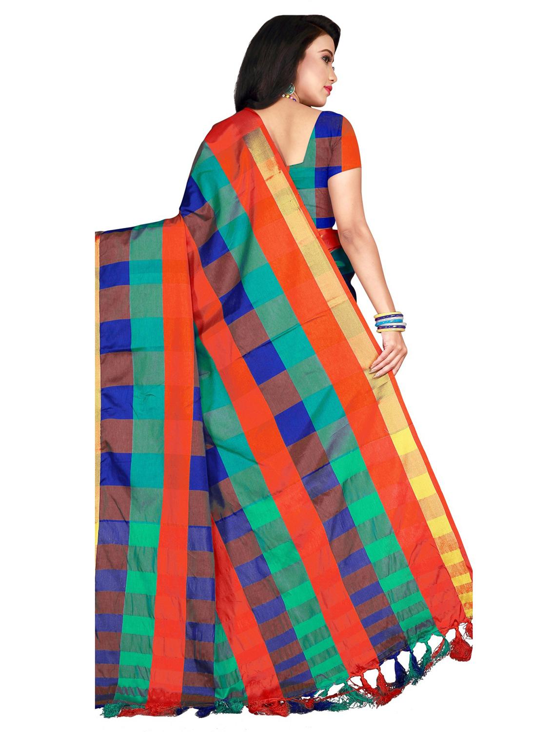 set 2 combo saree with blouse - 18376702 - Zoom Image - 4