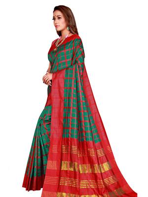 set 2 combo saree with blouse - 18376706 - Standard Image - 3