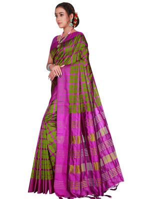 set 2 combo saree with blouse - 18376711 - Standard Image - 6