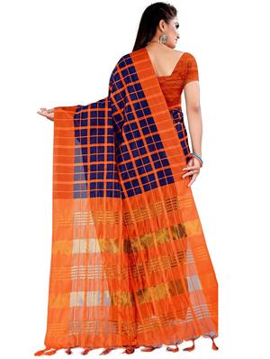 set 2 combo saree with blouse - 18376715 - Standard Image - 4
