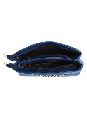 blue solid regular sling bag - 18378656 - Standard Image - 3