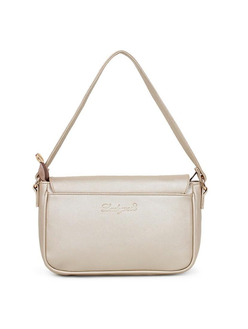 white solid regular sling bag - 18378709 - Zoom Image - 2