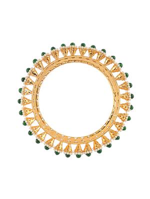 green brass bangle - 18380623 - Standard Image - 4