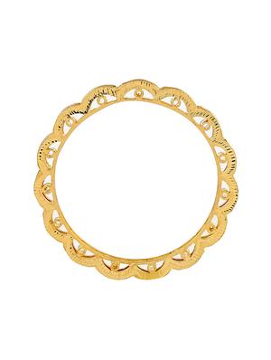 set of 2 bridal faux ruby american diamond gokhroo bangles - 18380647 - Standard Image - 4