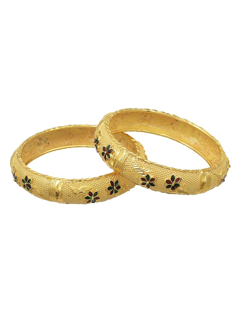 gold brass bangle - 18380789 - Zoom Image - 2