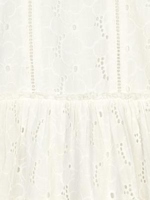 white embroidered frock - 18381157 - Standard Image - 3