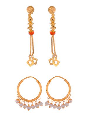gold brass balli earring - 18381718 - Standard Image - 2