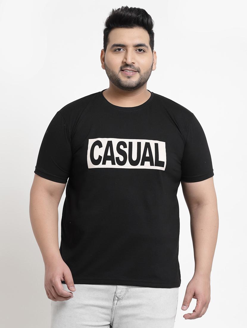 black chest-printed polo t-shirt - 18382576 - Zoom Image - 1