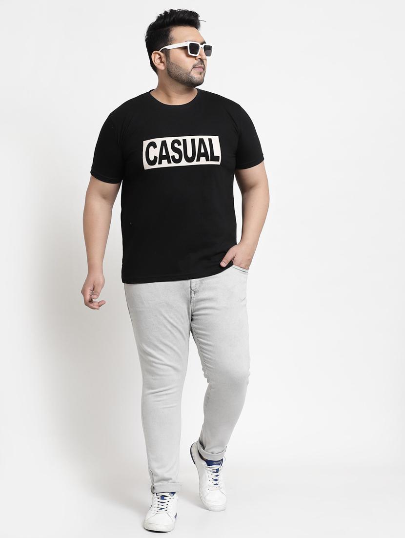 black chest-printed polo t-shirt - 18382576 - Zoom Image - 4