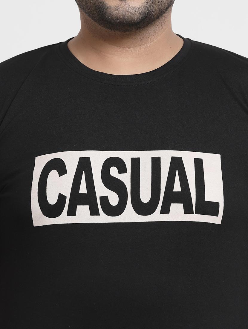 black chest-printed polo t-shirt - 18382576 - Zoom Image - 5