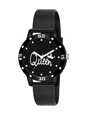 kajaru stylish analog watch for women with queen bracaelet - 18383824 - Standard Image - 2
