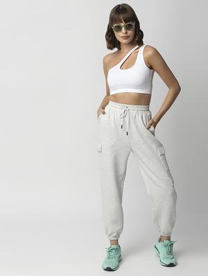 sleeveless solid crop top - 18384055 - Standard Image - 6