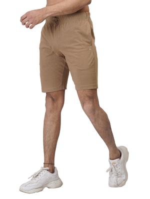 beige solid short - 18384417 - Standard Image - 2