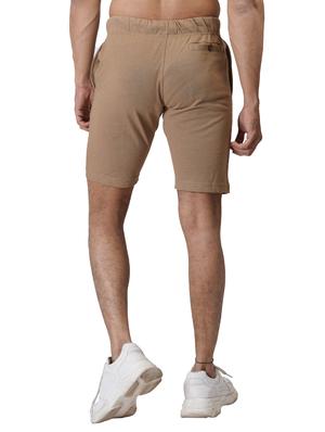 beige solid short - 18384417 - Standard Image - 3
