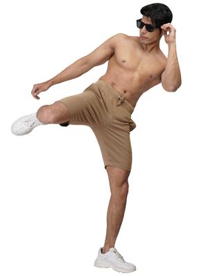 beige solid short - 18384417 - Standard Image - 4