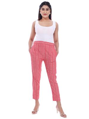 mid rise striped flat front trouser - 18386093 - Standard Image - 4