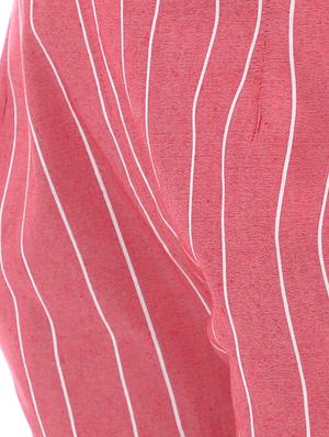 mid rise striped flat front trouser - 18386093 - Standard Image - 5